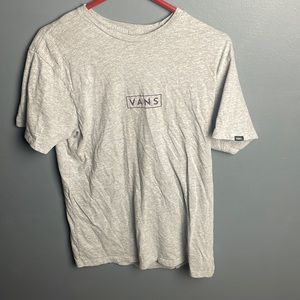 Vans grey shirt size medium